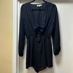 WYLDR Black Romper Long-sleeve